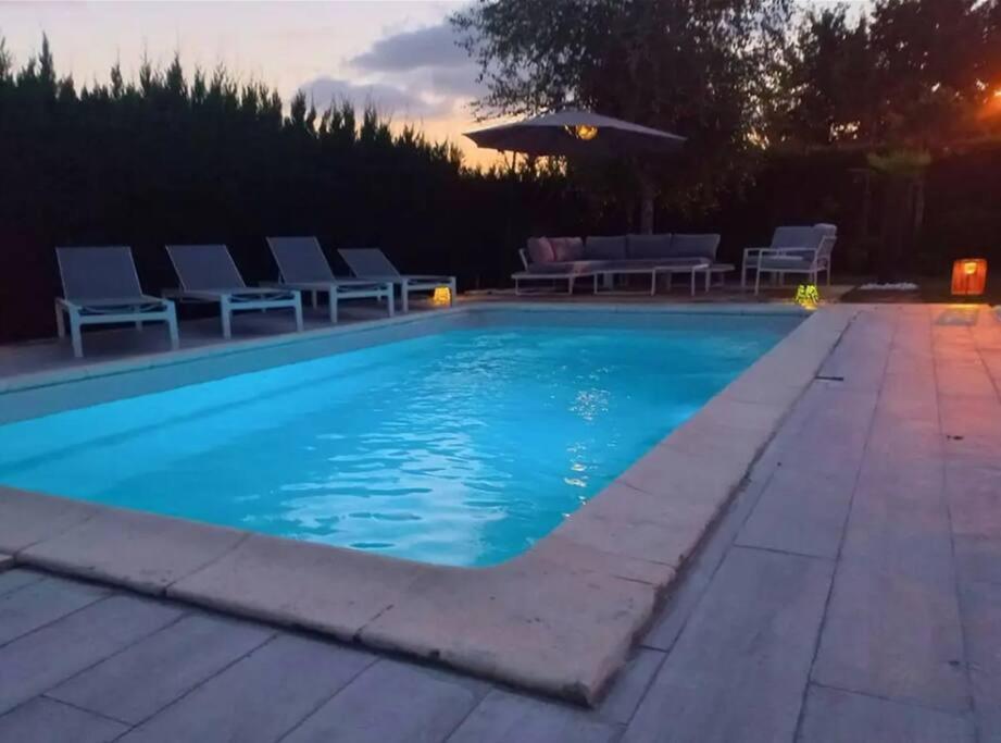 Ares, Villa Mapouchet, Piscine Εξωτερικό φωτογραφία
